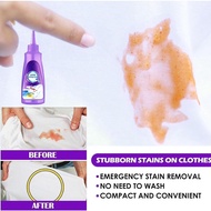 🇲🇾💥120g Stain Remover Active Enzyme Agent Laundry Stain Remover Garment Stubborn Stain Cleaner Oil R
