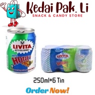 [KPL] Livita Honey Energy Drink 250ml x 6tin