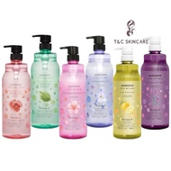 WATSONS Love My Skin Body Wash White Tea/ Rose/ Cherry Blossom (1 Liter)