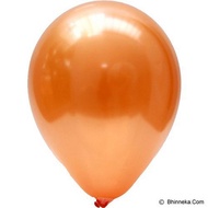 Orange Metallic Balloons, 50 pcs Orange Latex Balloons, 50 pcs