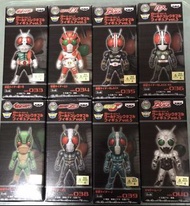 日版 幪面超人 WCF Vol.5 全8款 模型 SHF 景品 KAMEN RIDER FW 一番 CONVERGE 影月 Black 新幪面超人 Black Sun 真骨彫 SIC 可動 拉打 食玩 裝動 真骨雕 模型 幪面超人1號 幪面超人2號 披風 KAMEN RIDER 幪超