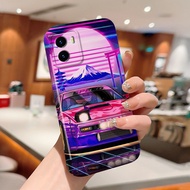 HP Feilin Acrylic Hard case Compatible For Vivo Y01 Y3 Y01A Y10 Y12 Y12A Y12S Y15 Y15S Y15A Y15C Y17 Y19 Y5S Z5I aesthetics Mobile Phone casing Pattern Sports Style Cyberpunk Accessories Mobile Phone case casing full cover