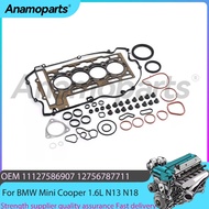 Engine Full Gasket Seals Overhaul Set Fit 1.6 L L4 GAS For BMW Mini Cooper Paceman S 114i 118i 316i 