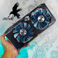 VGA Radeon RX 570 4gb 256bit DDR5 DX12 can libas gaming ai editing streaming etc. GTX 1050 Ti GTX 10