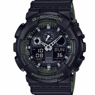 CASIO G-Shock Mens Watches Analog Digital Black Resin Band GA-100L-1A - intl