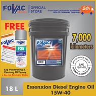 FOVAC Essenxion Diesel Engine Oil 15W-40 - 18Liters