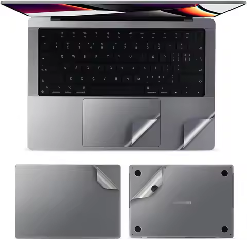 4 in 1 Vinyl Full Laptop Skins Sticker for 2021~2026+ MacBook Pro 14 16 M5 A3426 A3428