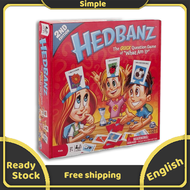 เกมกระดานครอบครัว What am I hedbanz Game เกมคำถามด่วนเกมปาร์ตี้สนุกเกมพ่อแม่และลูก