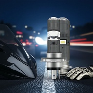 T19 1860 LED H4 P15D Mentol LED T19 1860 H4 P15D Putih Kuning Tinggi Terang Lampu Hadapan Motosikal