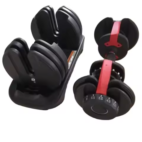 1.5kg Increment 23.5kg~40kg Weights Adjustable Dumbbell 90lb of Free Weights for Strength Training