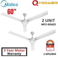 Midea 60" 3 Blades Ceiling Fan MFC-60A23-WT x 2