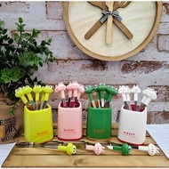 Animal Fruit Skewers / Cute Fruit Skewers / Stainless Steel Fork Skewers