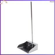 Stainless Tall Dustpan with Handle Clean Garbage Only Stand dliyuan