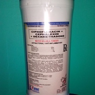 CIPROFLOXACIN+CEPHALEXIN+DEXAMETHASONE 1.0kg(NUTRIVET)