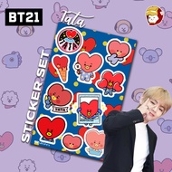 BT21 Tata | Waterproof Vinyl Stickers