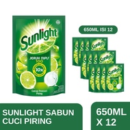 Sunlight Pencuci Piring Ref Lime Pch 700/650Ml