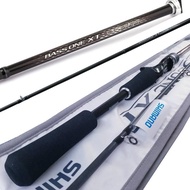 คันShimano Bass One Xt คันสองท่อนเบท ตัวแบงค์ผลิดจากการ์ไฟท์ผสมคาร์บอนไฟเบอร์ นํ้าหนักเบาเหมาะแก่