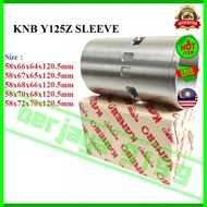 KNB Yamaha 125Z 125ZR Y125Z 58x66X64x120.5mm ~ 58x72x70x120.5mm Cylinder Liner Sleeve Sarung Tukir E