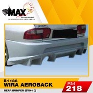 B1188 PROTON WIRA AEROBACK REAR BUMPER EVO 10 BODYKIT