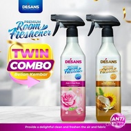 DESANS -Set Kembar Pewangi Rumah DESANS (500ml) – Haruman Premium, Tahan Lama, Sesuai Untuk Bilik, T