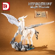 7036 Magic World Eagle Horse [698 Particles] Children's Educational Assembled Building Block Toys Wh