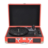 {ZDJFNH} Upgrade BlueTooth Vinyl record player with Speakers LP Turntable Stereo Sound Gramofon Vint