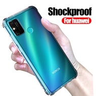 Transparent phone case For huawei honor 9a 9x 8x 8a 8c honer 10 lite 20 light 20s 30 10i p20 p30 p40 pro Silicone soft TPU coque