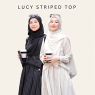 [TOP ONLY] Estrella KL - Lucy Striped Top