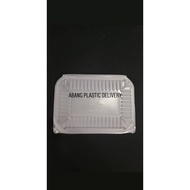 [ 100pcs± ] Economy PP Lunch Box  MEGAware - Disposable Plastic Food Box - MEGA ware - Rice Box - Be