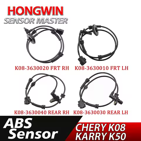 1/2/4PCS ABS Wheel Speed Sensor Front Rear Left Right For Chery K08 Karry K50 K08-3630020 K08-363001