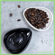 [IniyexaMY] Coffee Bean Weighing Tray Coffee Bean Dosing Cup Porcelain Practical Coffee Bean
