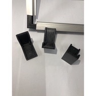 185pcs Hallow Bracket 041 Cabinet Door Corner Bracket L-shaped Plastic Bracket (for aluminium frame 