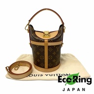 △ Louis Vuitton 路易威登 LV Duffle Monogram Canvas 2way Bucket Bag 經典花紋帆布兩用水桶袋 M43587 - 247006845