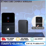 【SG READY STOCK】Smart TUYA T23 Intelligent Visual Doorbell Wireless WiFi home Intercom Video Security Doorbell Camera