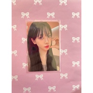 AESPA KARINA OFFICIAL PHOTOCARD
