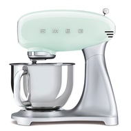 Smeg 800W 50's Retro Style Aesthetic Stand Mixer SMF02 (Pastel Green)