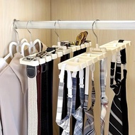 Multi-purpose belt hanger helps save space in your wardrobe