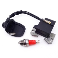 Spark Plug & Ignition Coil For 47cc 49cc Mini Moto Dirt Quad ATV Pocket Bike Minimoto Motorcycle