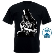 Men T Shirt Slash Guns N Roses Iconic Rock -Black T-Shirt Novelty Tshirt