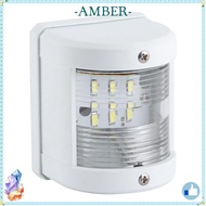 AMBER Boat Signal Light, 135 Degrees IP66 LED Navigation Lamp, Durable 3W 12V/24V Mast Lamp Cruises