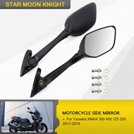 [LWF 2022]✓✇☽ 2 Pcs Motorcycle Side Mirror Black Plastic Rearview Mirror for Yamaha XMAX 300 400 125 250 2017 2019 Motorcycle Accessories