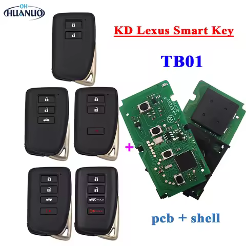 KEYDIY KD TB Smart Key TB01 Universal Prox Remote Control 8A Chip for Lexus ES250 GS450H GS350 ES350