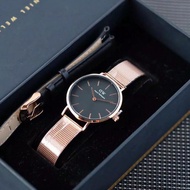 Premium WOMEN'S WATCH DW Bonus Leather strap + Exclusive Box