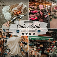 Cinder Style | Preset Lightroom Viral | Mobile & Desktop | Aesthetic Presets | Instant Download | Li