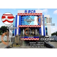 ANDARA BACKGROUND FLAG 10 WAVES (8 Meters)