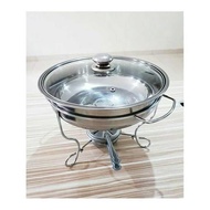 WADAH SAJI WARMER PRASMANAN BESAR 28cm PANCI STOVE - PENGHANGAT SOP DAN SAYUR | BABY KEN