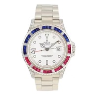 Rolex/Rolex Explorer 16570 Rear Diamond Rainbow Ring Automatic Mechanical Men's Watch Watch