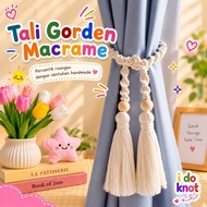 | Macrame CurtainTALI | Macrame Curtain Hooks | Aesthetic Curtain Hooks