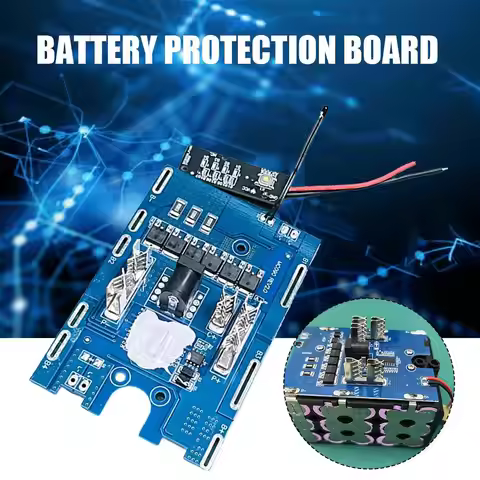For Makita 18650 21V Protection Board 5-string Large Board 6MOS 30A / 5MOS 25A With Temperature Cont