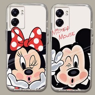 J-46 Mickey Soft Case for OPPO A36 A57S A76 A57 A77 Realme 9i A77S